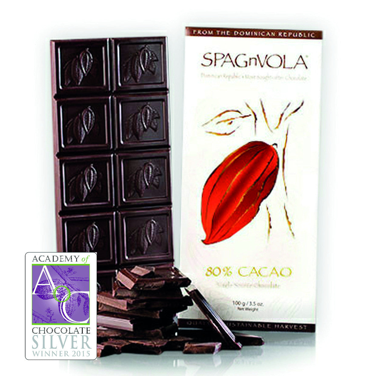 SPAGnVOLA Wins 3 International Awards, from Academy of Chocolate 2015 Competition
