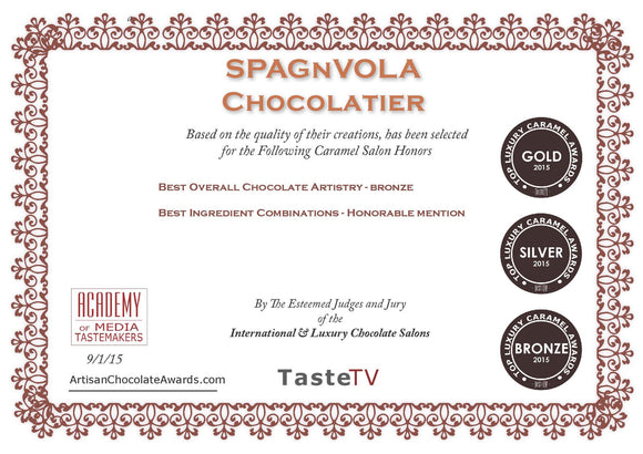 BEST Overall Chocolate Artistry and BEST Ingredient Combination