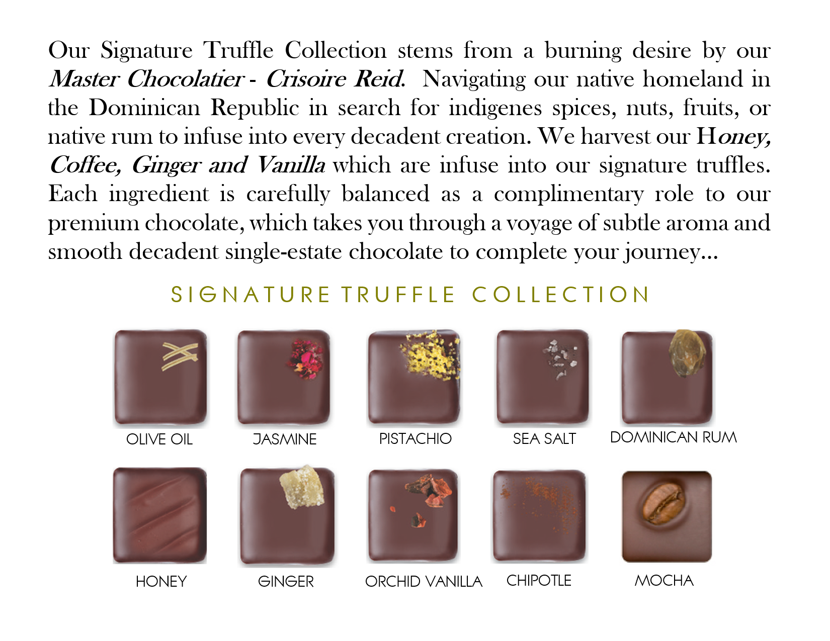 Luxury Gift Box : 12pc. Truffles with 3 Single-Estate Chocolate Bars